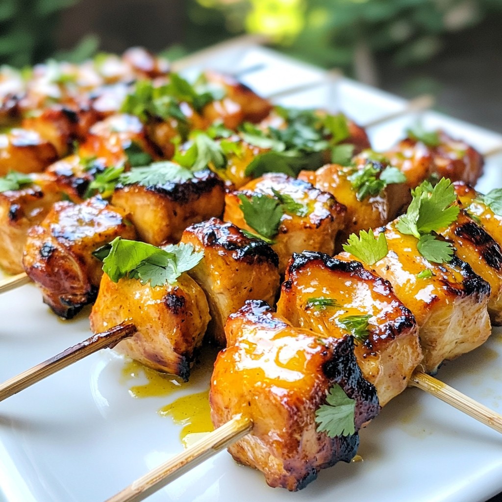 Secrets to Juicy Honey Lime Chicken Skewers: Marinade & Glaze