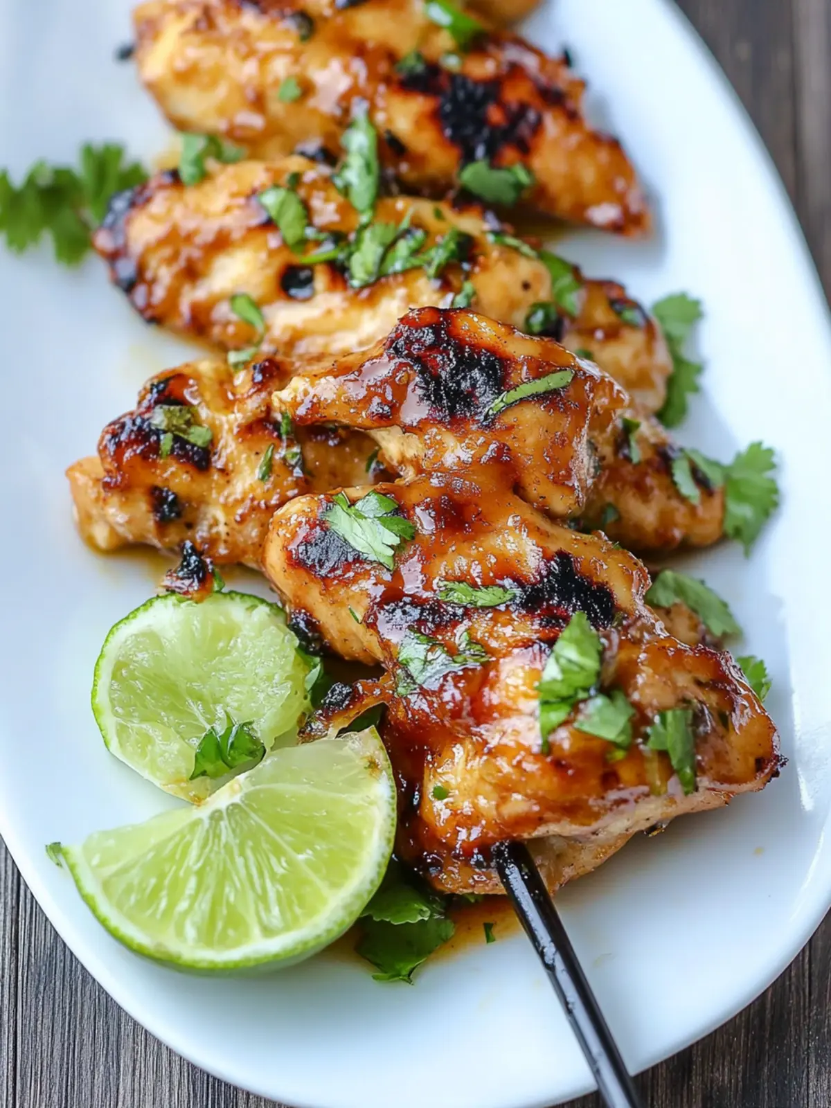 Spicy Honey Lime Skewers: Irresistible Grilled Summer Delight
